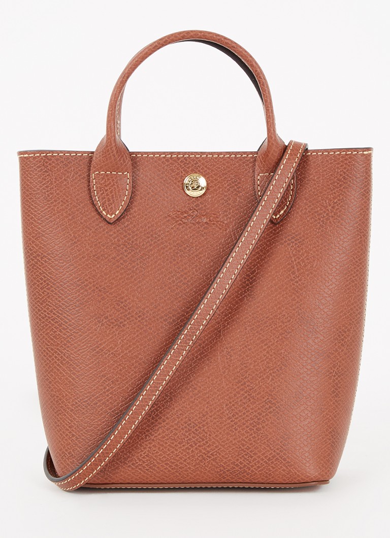 Longchamp Épure leather crossbody bag XS with detachable shoulder strap