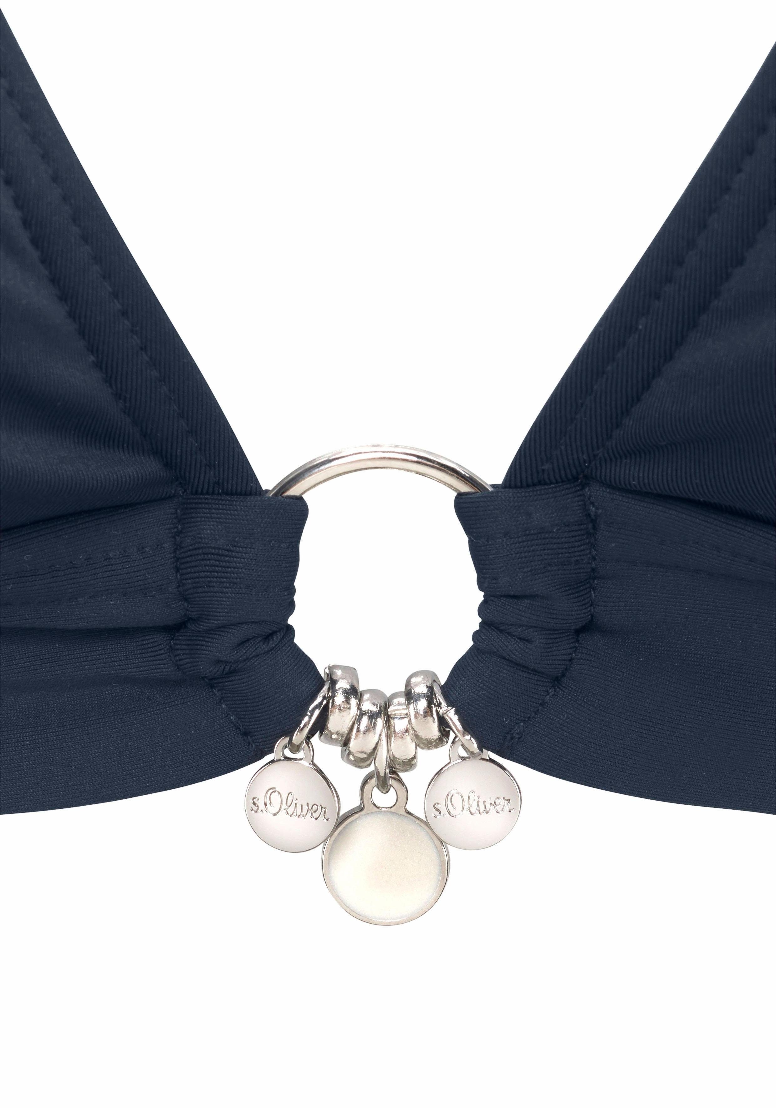 s.Oliver Triangel-Bikini mit Accessoires