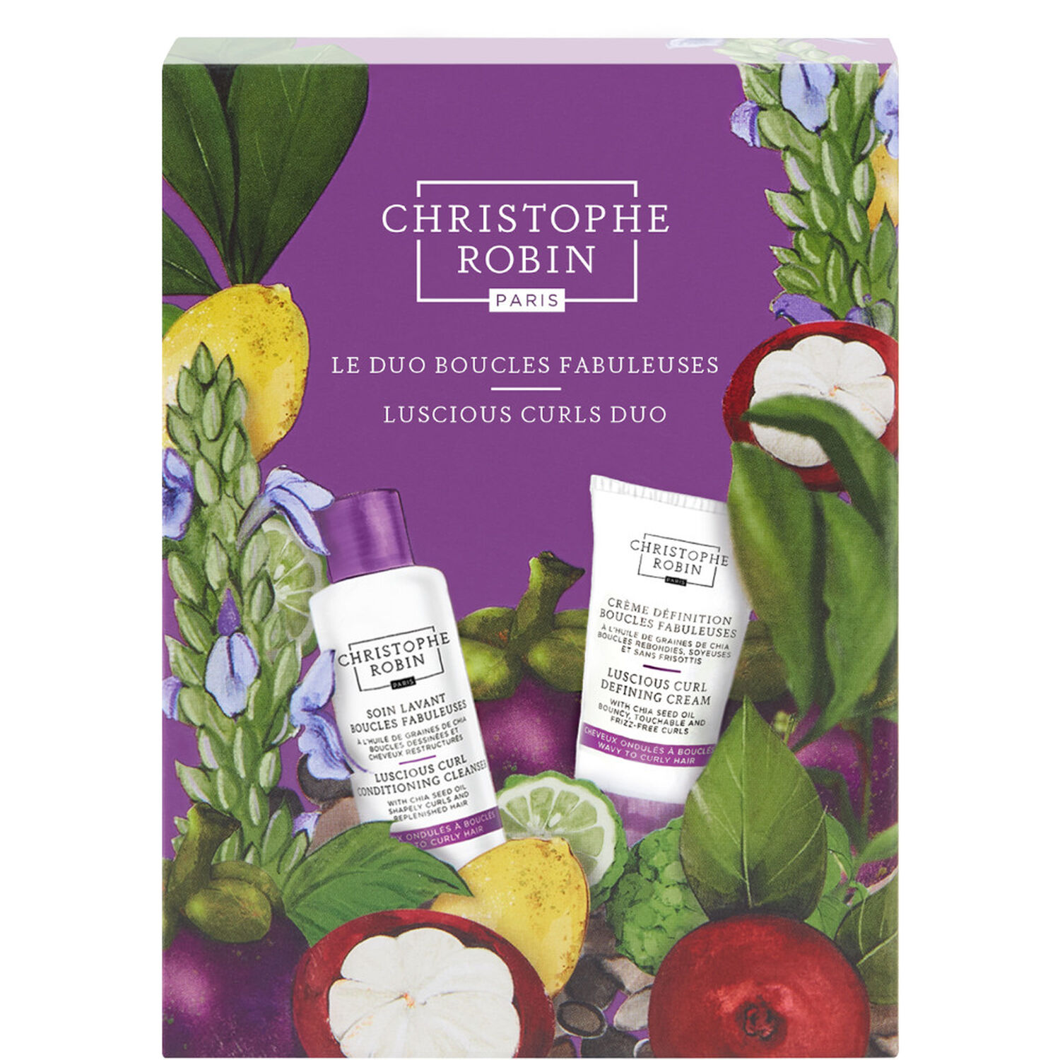 Christophe Robin Duo Boucles fabuleuses Coffret Cheveux