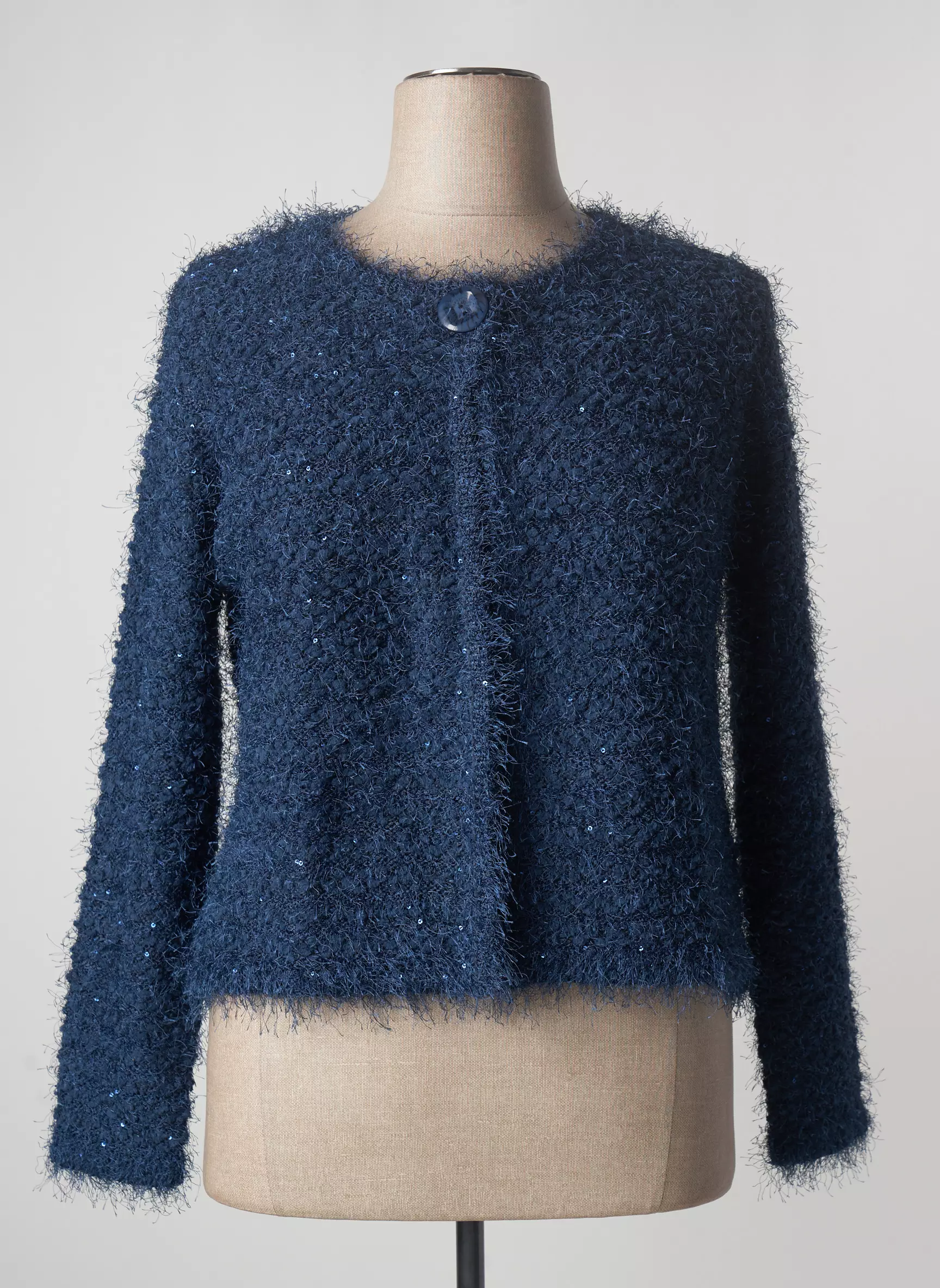 Damart Cardigans Femme couleur bleu