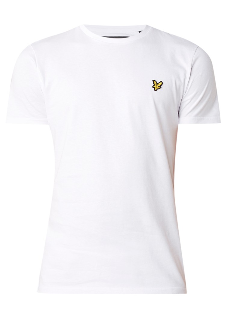 Lyle & Scott  T-shirt met merkembleem