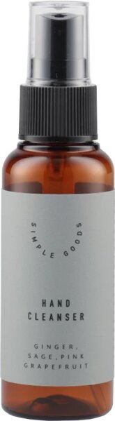 Simple Goods Hand Cleanser Ginger, Sage and Pink Grapefruit Reinigungsspray