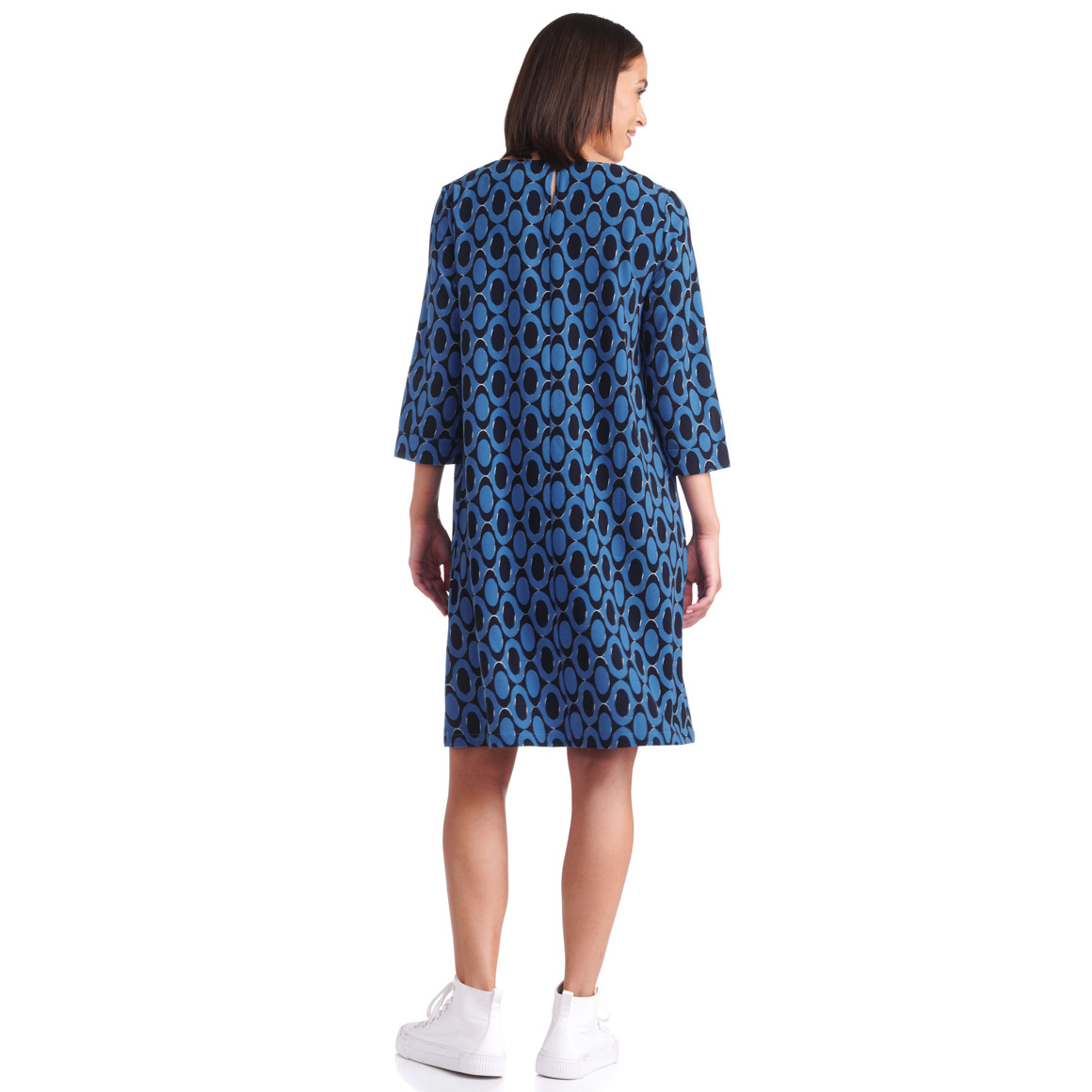 Damen Kleid mit Retro-Print