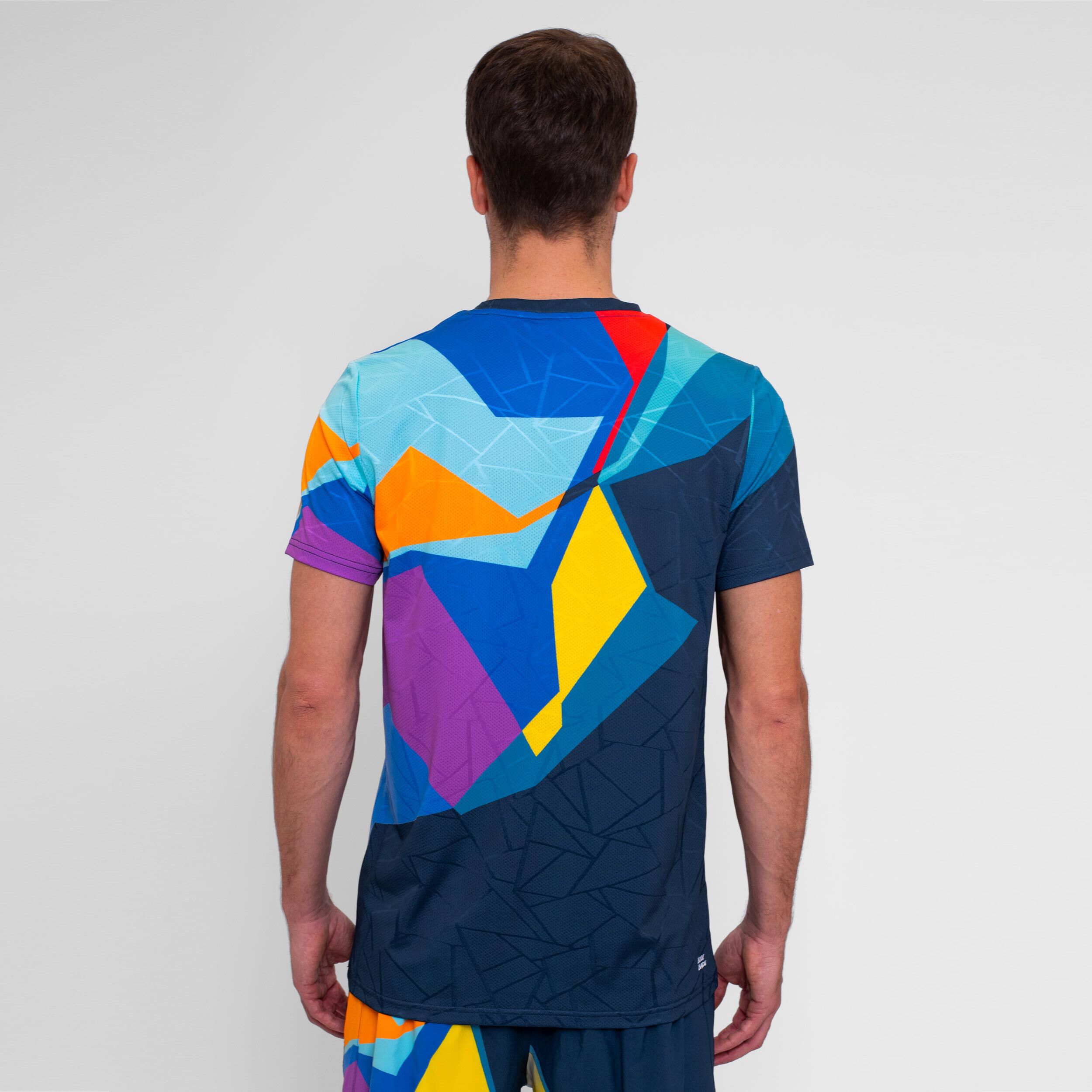 Twiggy T-Shirt Herren - Dunkelblau, Mehrfarbig