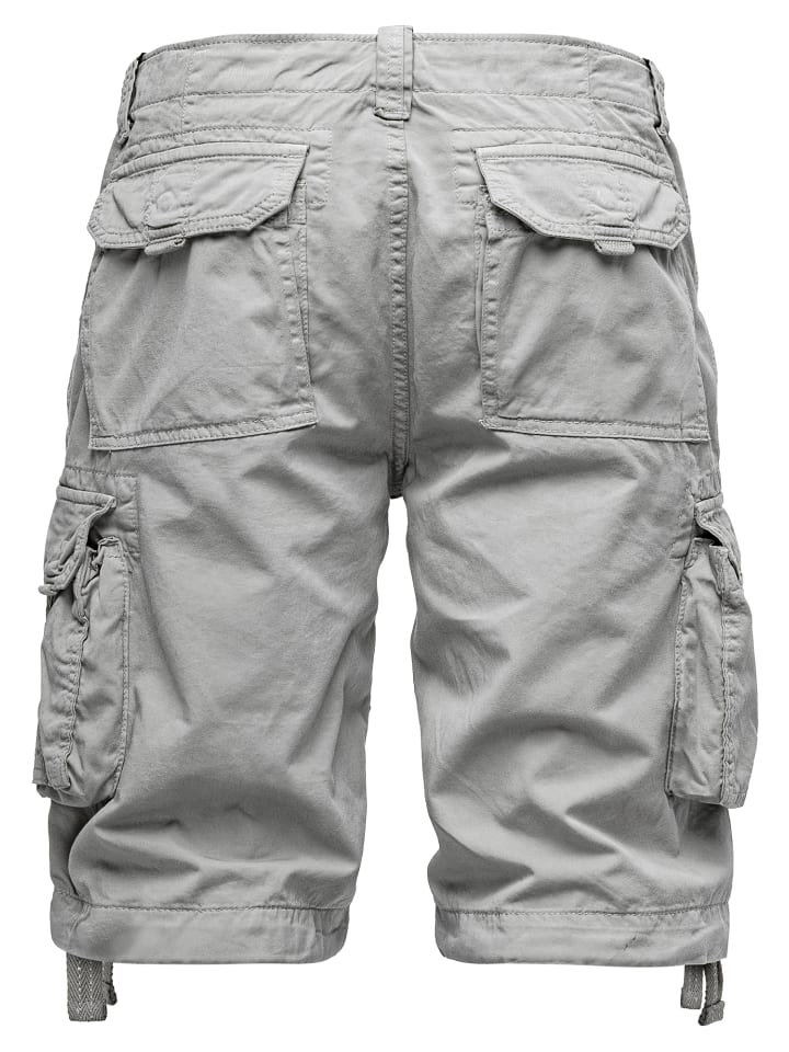 Amaci&Sons Cargoshorts CRYSTAL in Hellgrau günstig kaufen