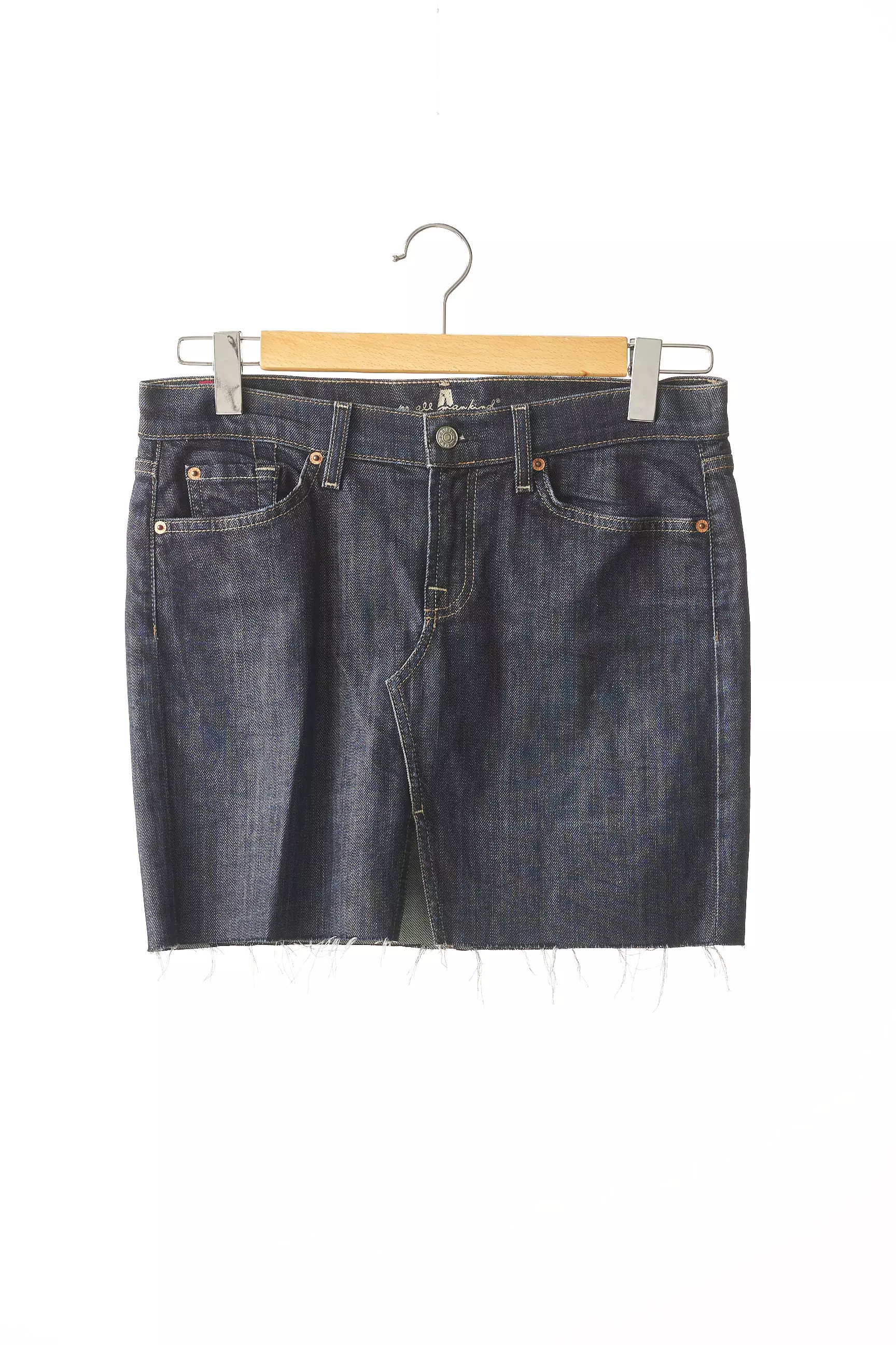 For All Mankind Jupes Courtes Femme couleur bleu