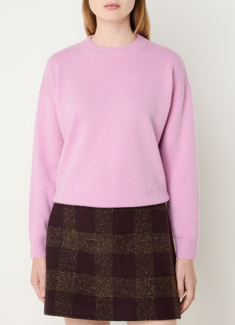 Tricou Madi din tricot fin din cașmir Claudie Pierlot