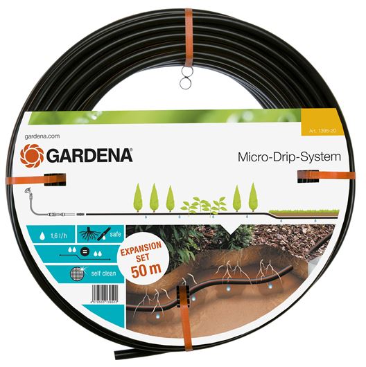 Gardena 1395-20 Podzemna i nadzemna cijev za kapanje 13,7 mm