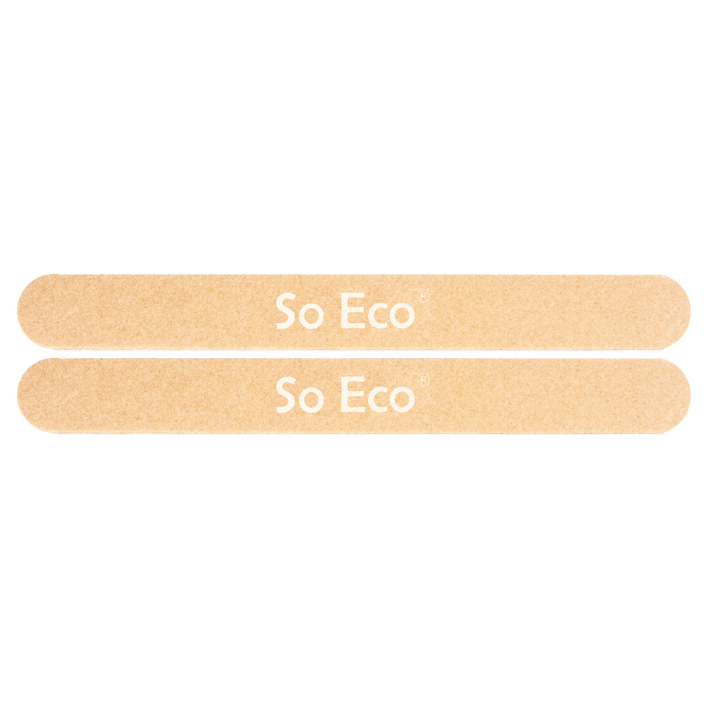 so eco Set de 2 limes à ongles en bambou Limes à ongles