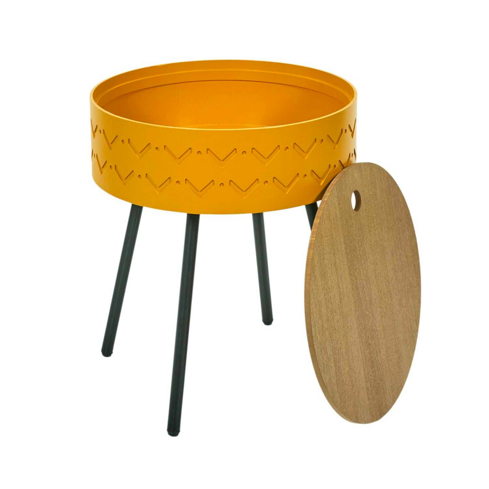 Table d’appoint-coffre déco