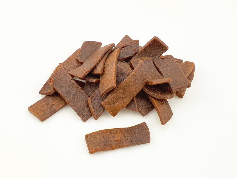 Fellicita Snacks Fellicita Rind Fleischstreifen 8x 50g Fellonis Katzensnacks