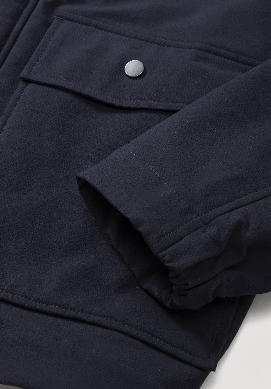 Softshell Parka aus Bio-Baumwolle
