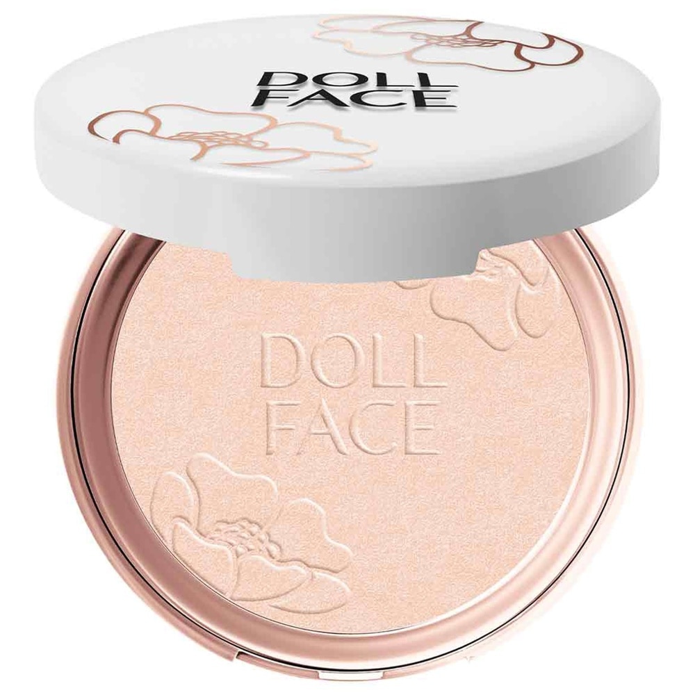 doll face All A Glow Illuminating Compact Powder Compact Powder