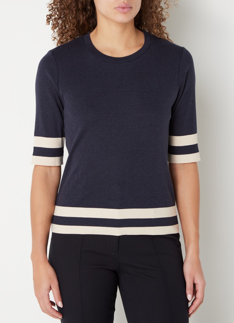 LKBennett Michi T-shirt in lyocell blend