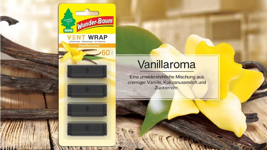 Wunderbaum Vent Wrap Vanille