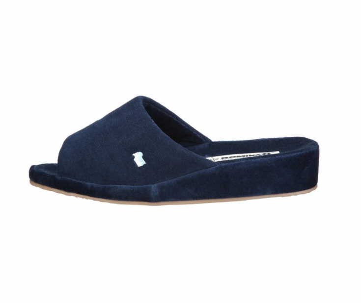 WESTLAND Hausschuhe blau Bologna marine