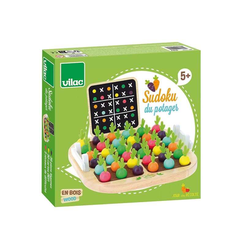 Jeu de société Sudoku du potager Vilac