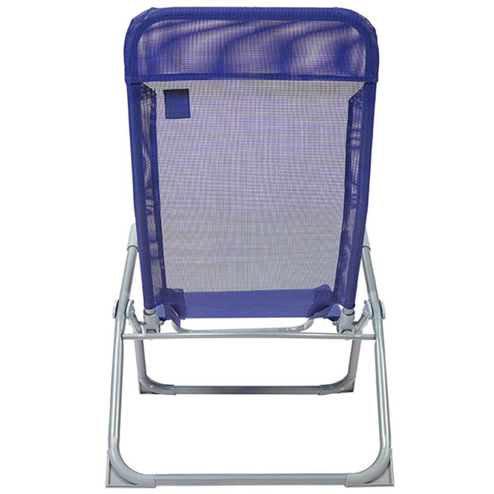 BIXENTE klappbare Gartenliege 157 cm 2er-Set navy