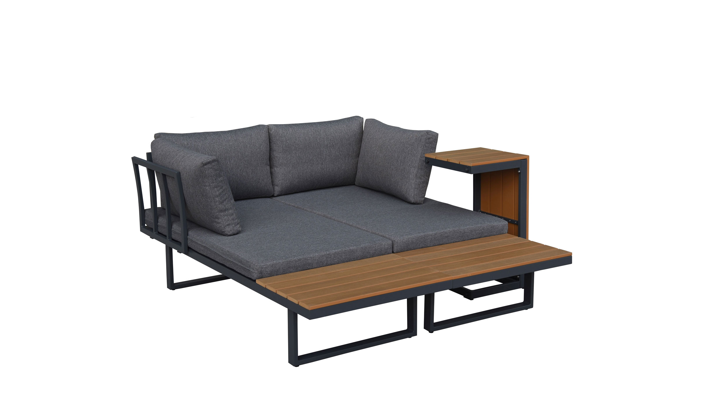 OUTDOORGartenlounge Alu/Polywood