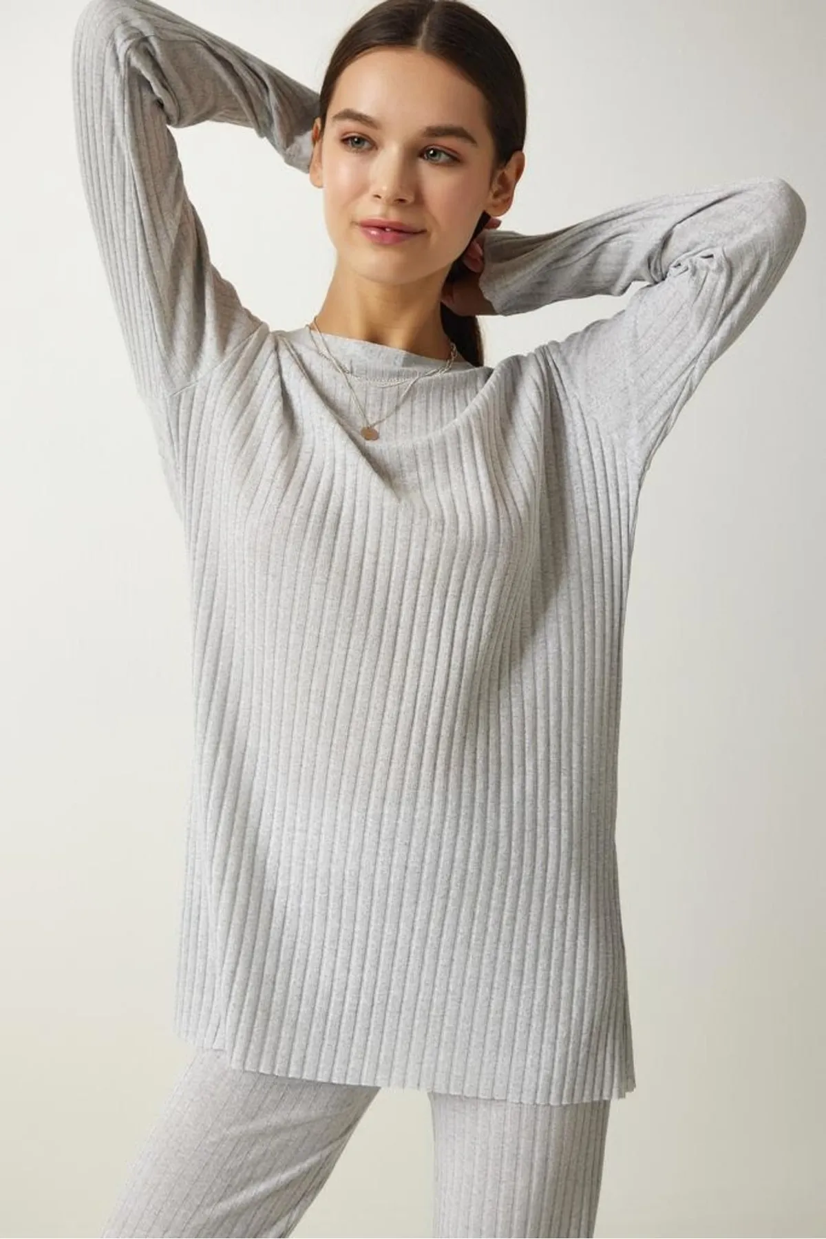 Know  Zweiteiler - Grau - Regular Fit