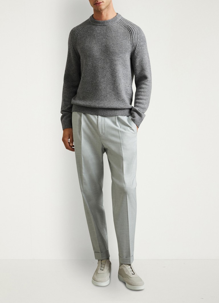 Reiss Cloud fine-knit wool pullover