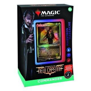 Magic the Gathering Streets of New Capenna Commander Deck 2 - Maestros-Massaker (1) (DE)