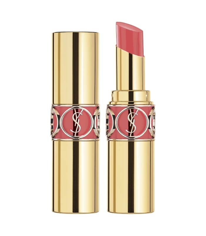 YVES SAINT LAURENT-ROUGE VOLUPTÉ SHINE -Une brillance à porter. Des couleurs fraîches
