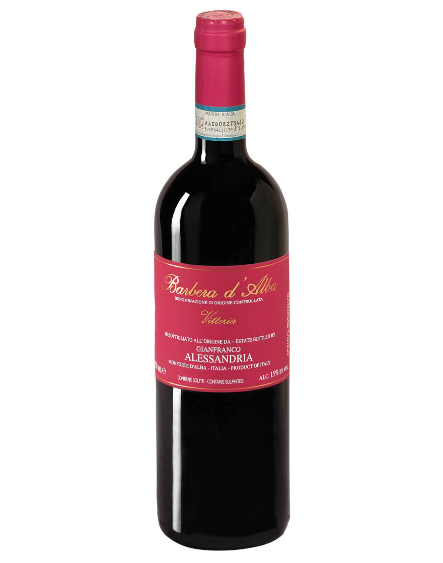 Barbera d'Alba DOC Vittoria 2020 Gianfranco Alessandria 0,75 ℓ