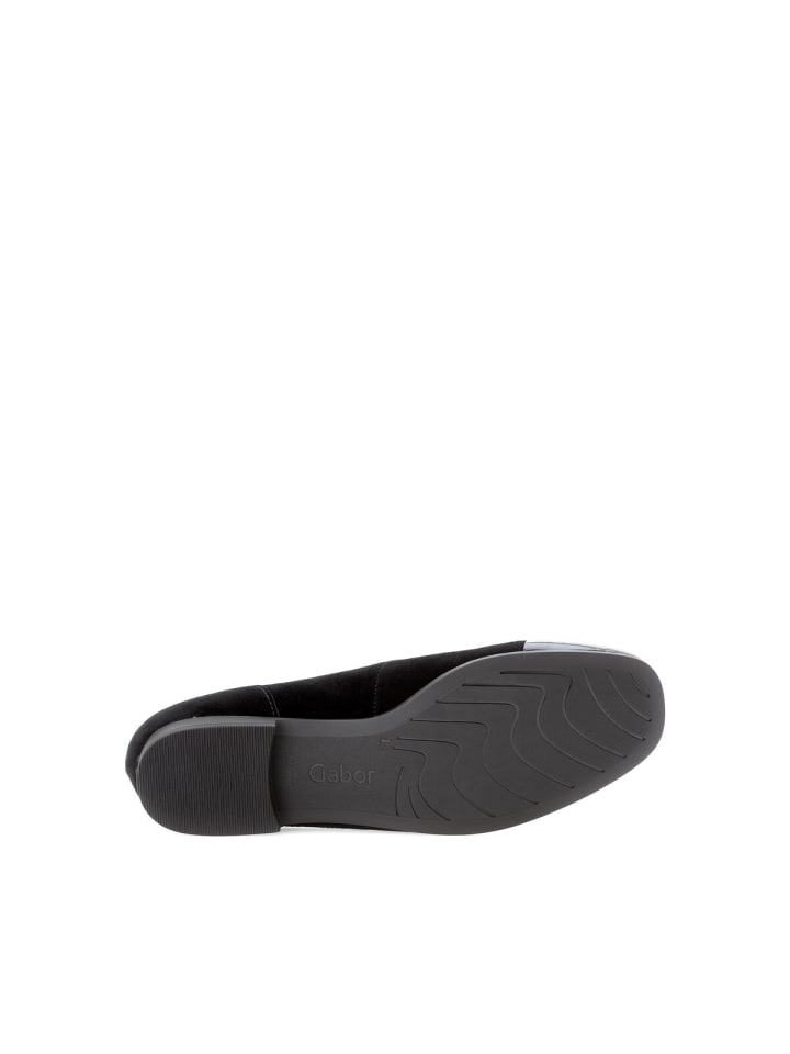 Gabor Fashion Elegante Ballerinas in schwarz günstig kaufen