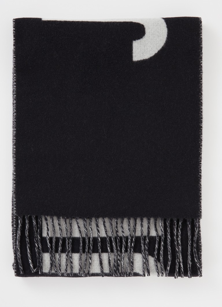 Jacquemus L'Echarpe villahuivi logopainatuksella 180 x 35 cm