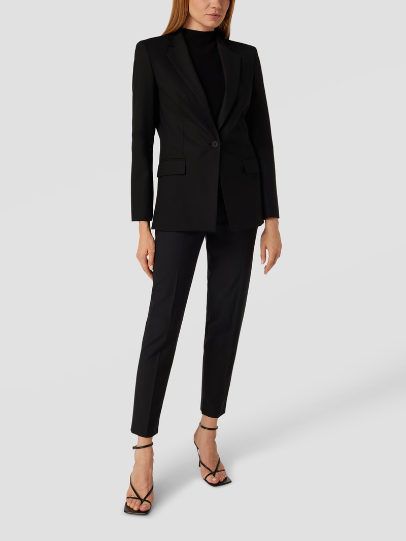 Blazer mit Pattentaschen Modell 'ATANA' in schwarz