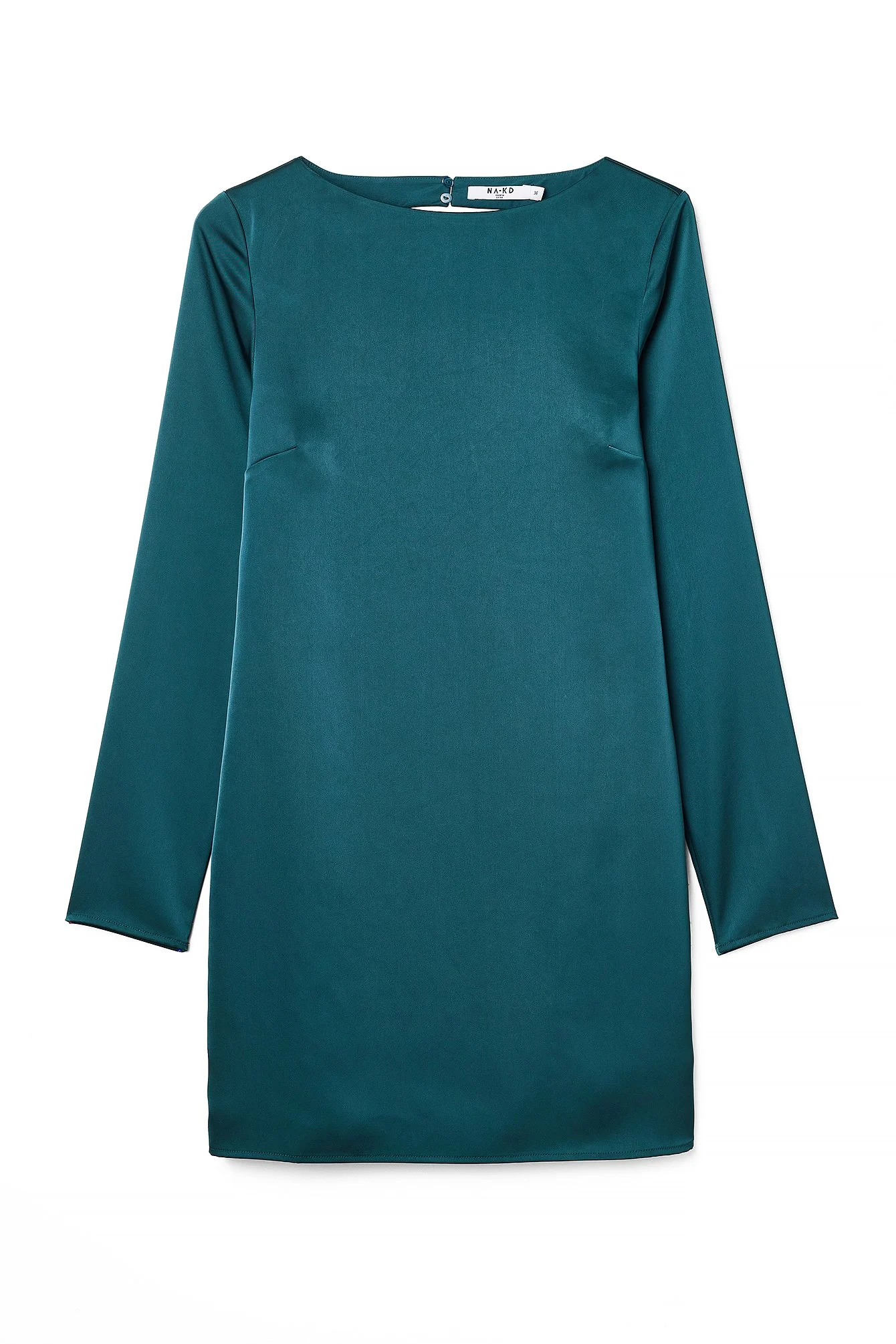 Asymmetrisches Minikleid mit offenem Rücken