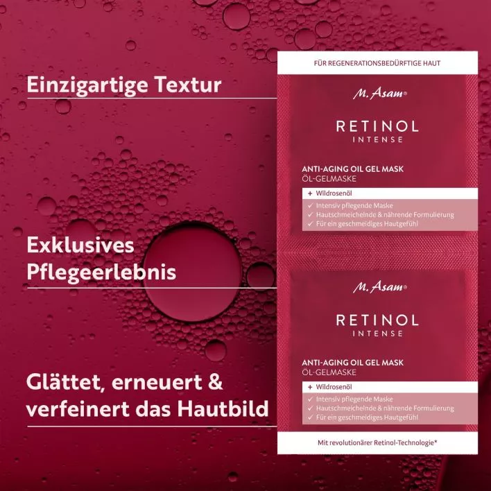 RETINOL INTENSE Öl-Gelmaske Probegröße