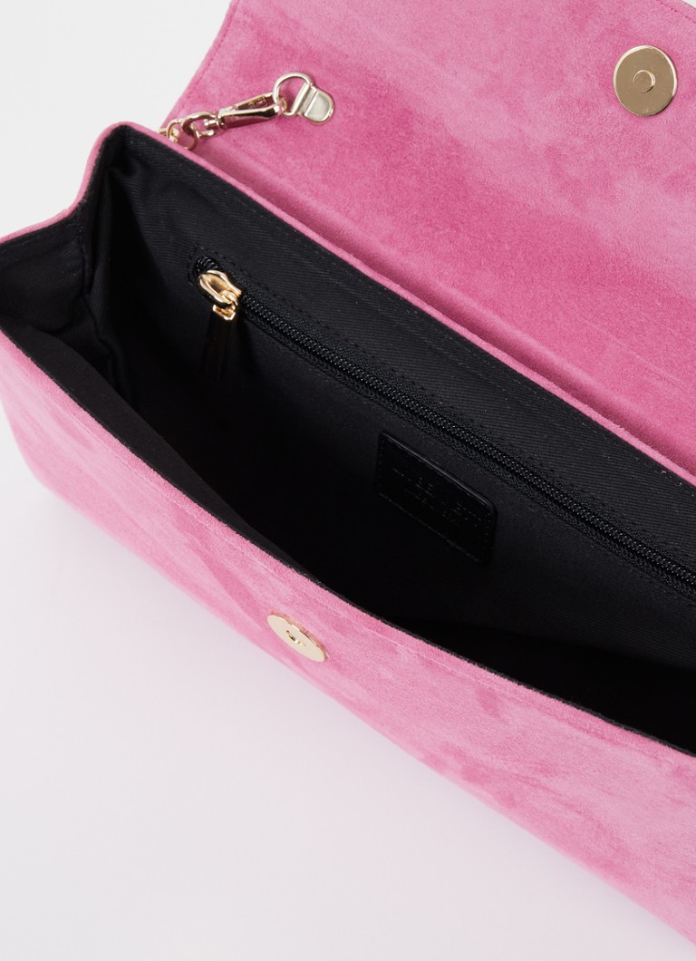 LKBennett Dora clutch in suede