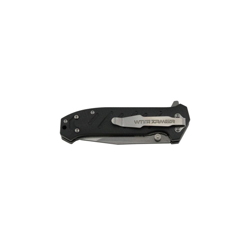 Witharmour Shooter Schwarzes Messer, Taktisches Messer