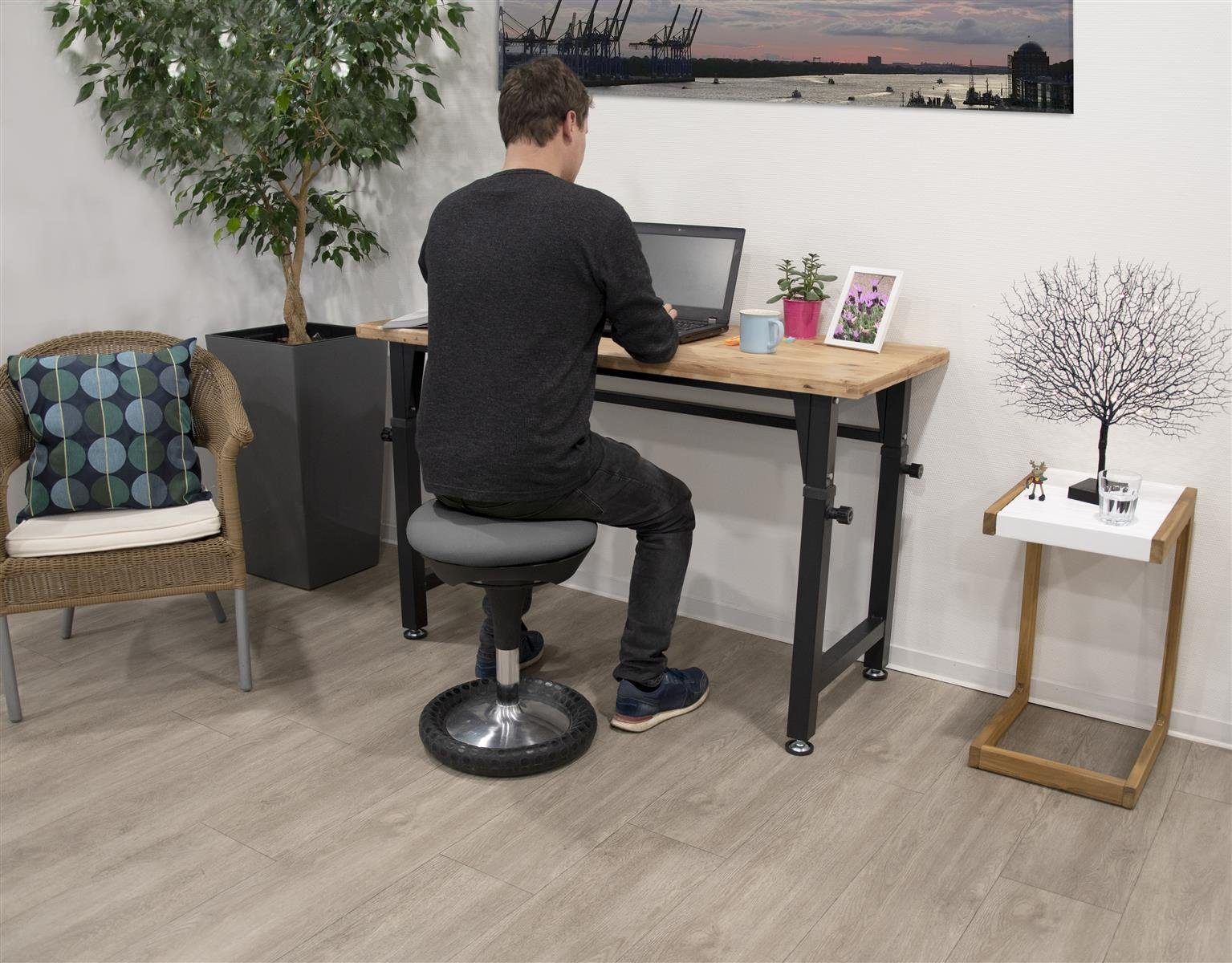 rikta Werkbank höhenverstellbare Werkbank und Arbeitstisch, (Set)