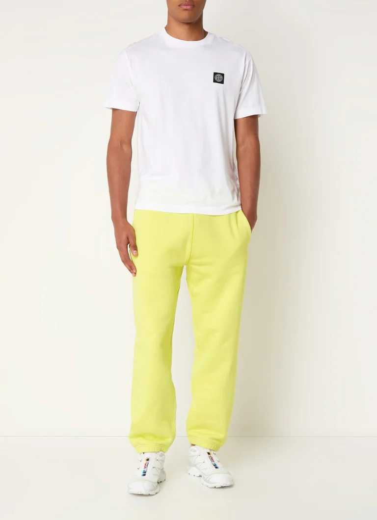 Pantaloni de trening Stone Island 632X5 Slim Fit cu buzunare laterale