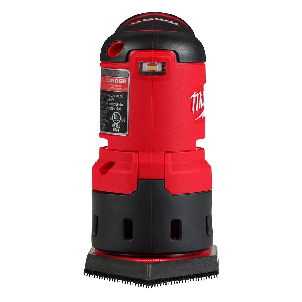 Lixadeira orbital MILWAUKEE FUEL™ 12V para trabalhos de precisão em couro M12FDSS0