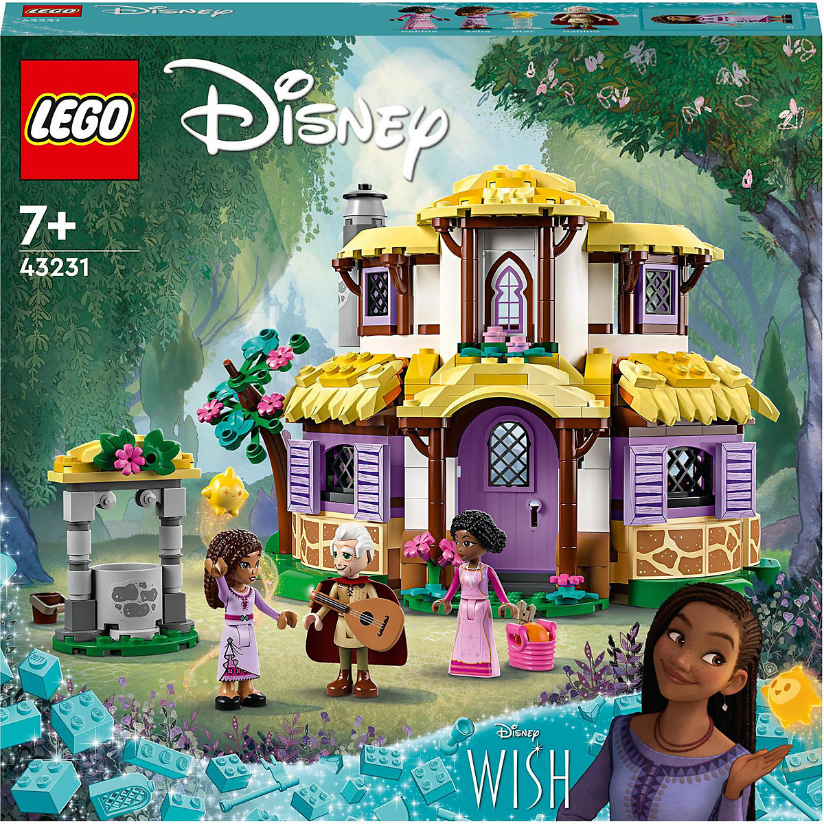 LEGO®   Princess 43231 Ashas Häuschen