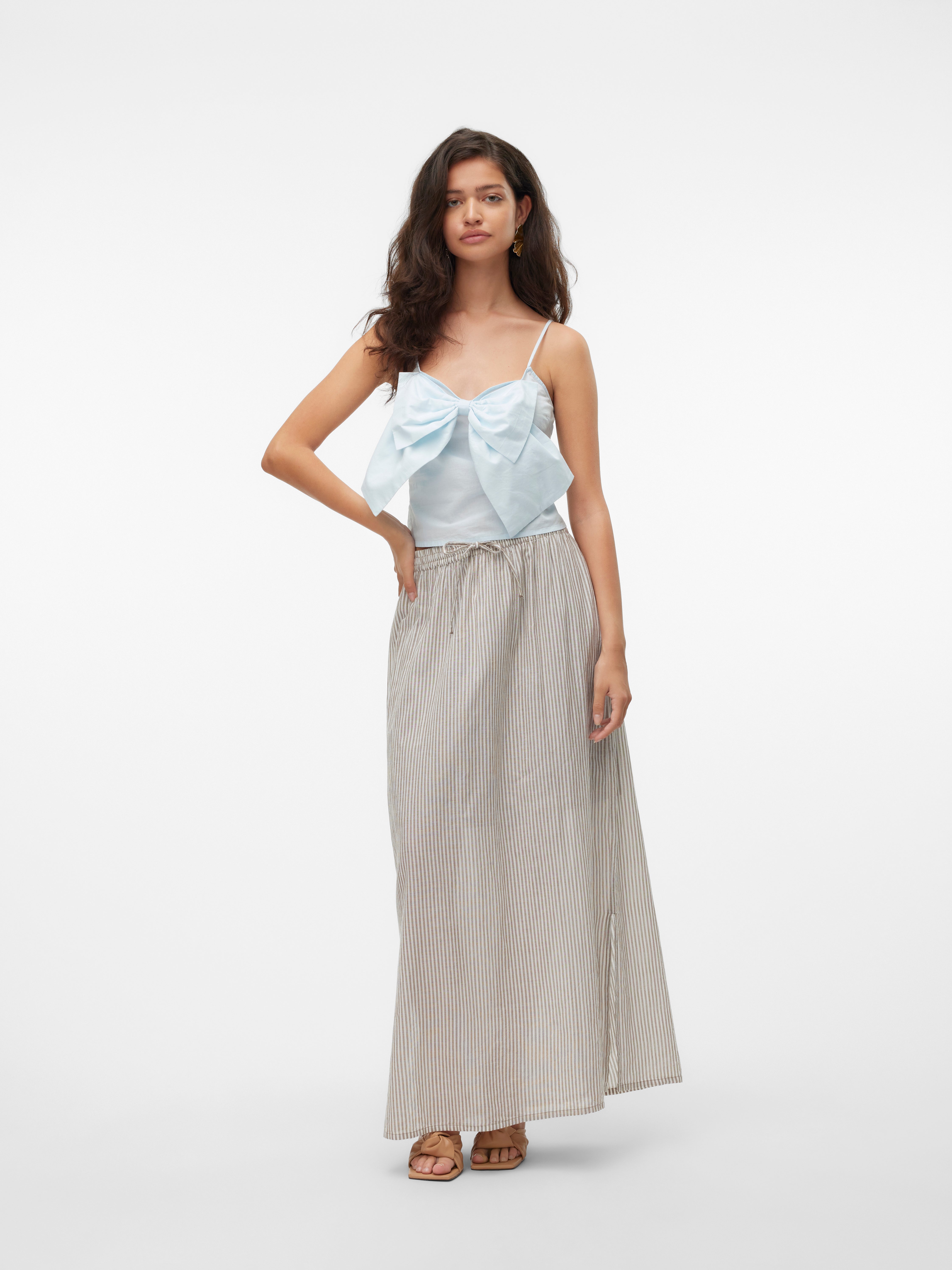 VMISABEL Hohe Taille Langer Rock
