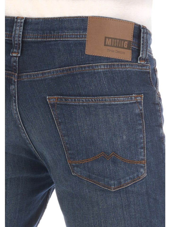 Mustang Jeans Vegas slim in Blau günstig kaufen