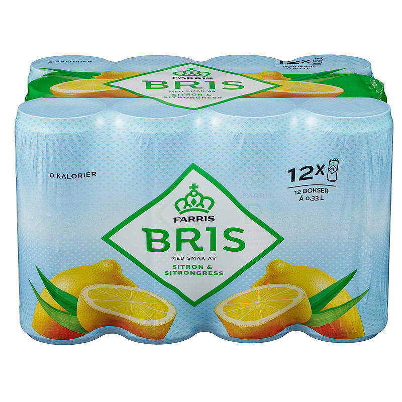 Farris Farris Bris 12-pk 0,33 l Sitron/Sitrongress