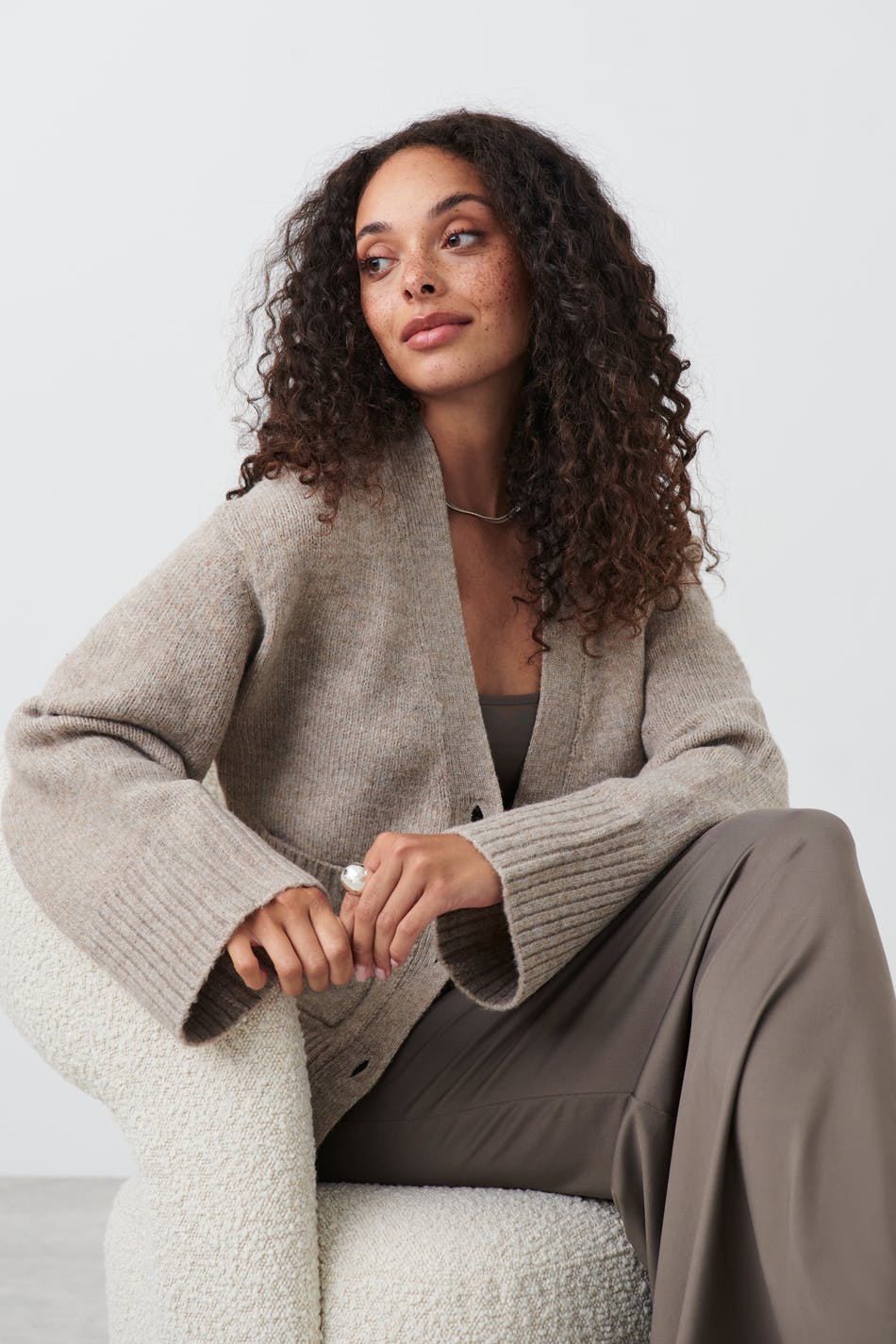 Knitted cardigan