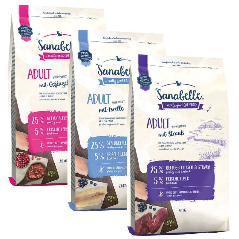 Sanabelle Trockenfutter Adult Mix zu TOP-Preisen
