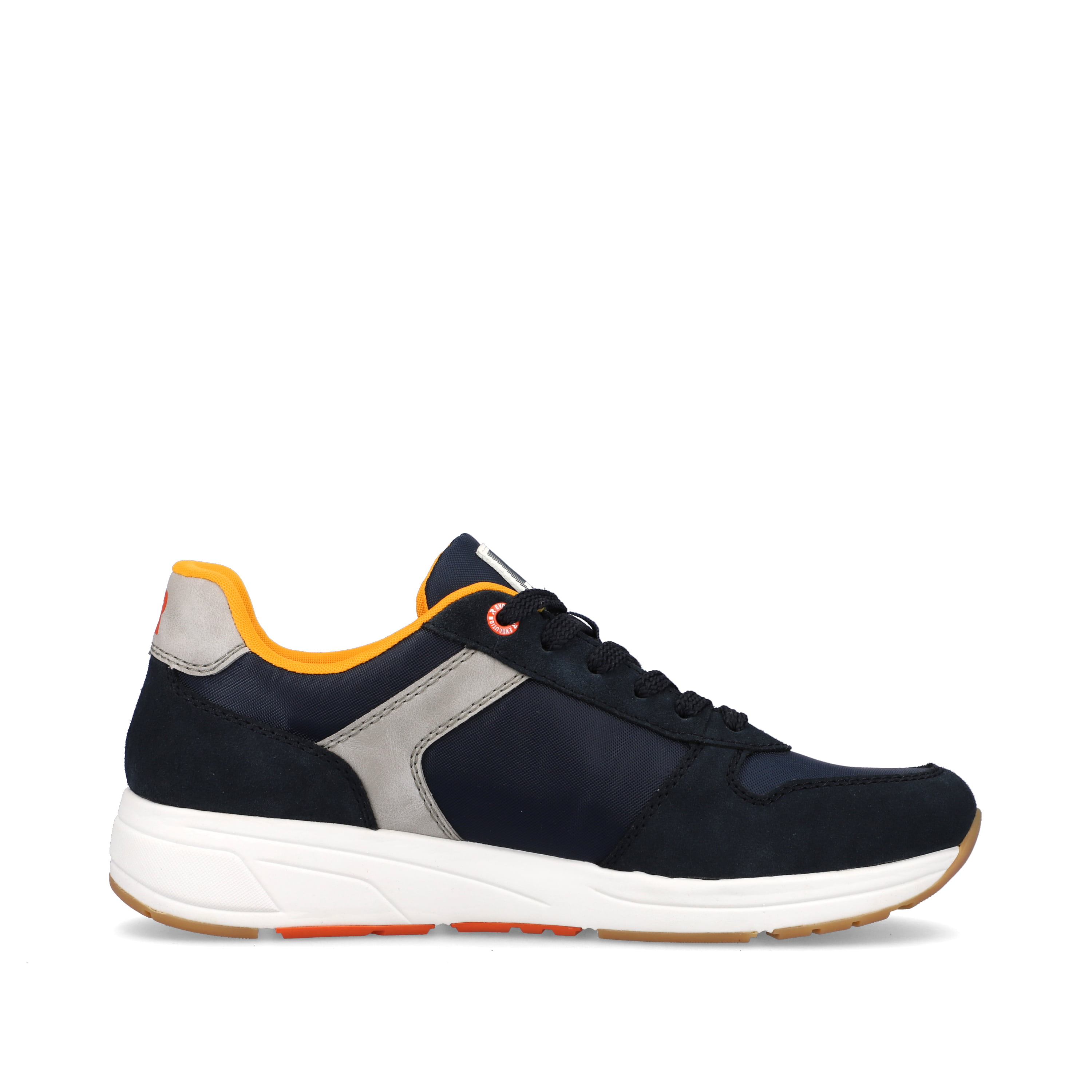 Rieker Herren Sneaker Low navy-blue steel-grey