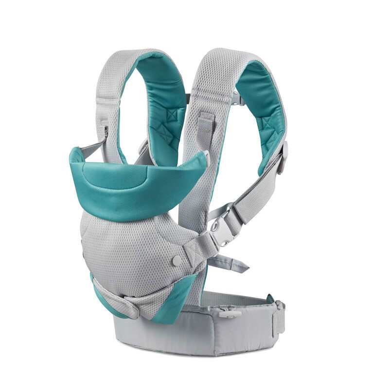 Porte-bébé Flip Ergo 4 en 1 Convertible Air gris et bleu mesh Infantino