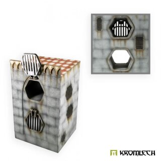 Kromlech - Heresy Era: Imperial Fortress Wall - Exhaust Pipes