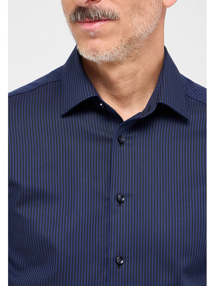 Eterna Hemd - Slim fit - in Dunkelblau günstig kaufen