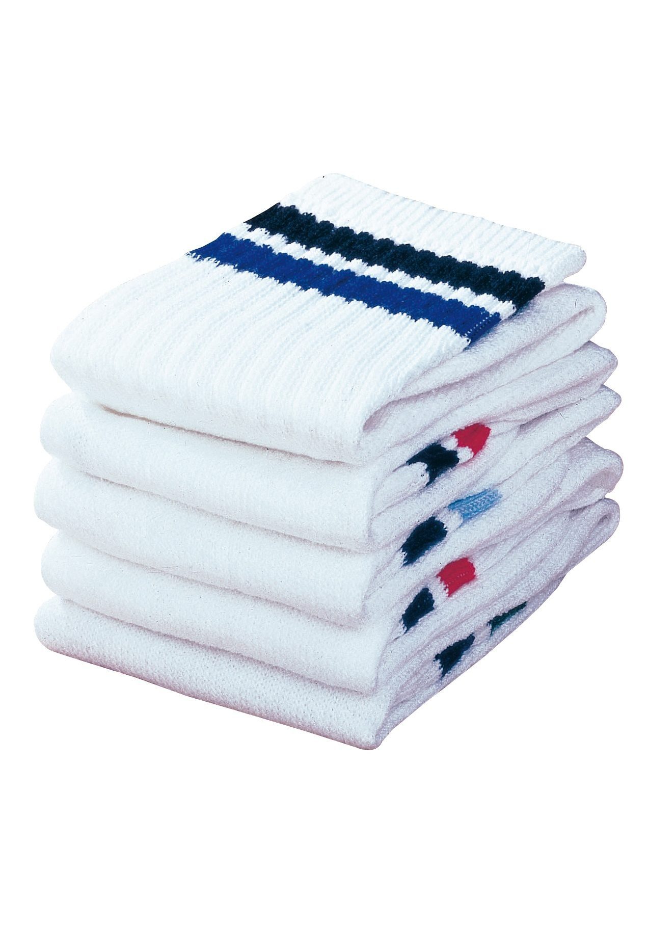 Go in Freizeitsocken (Set, 6-Paar) mit farbigen Streifen
