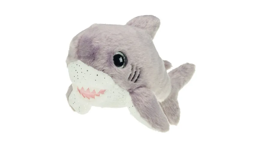 Müller - Toy Place - Sparkle Tales - Plüschtier Hai, 25 cm